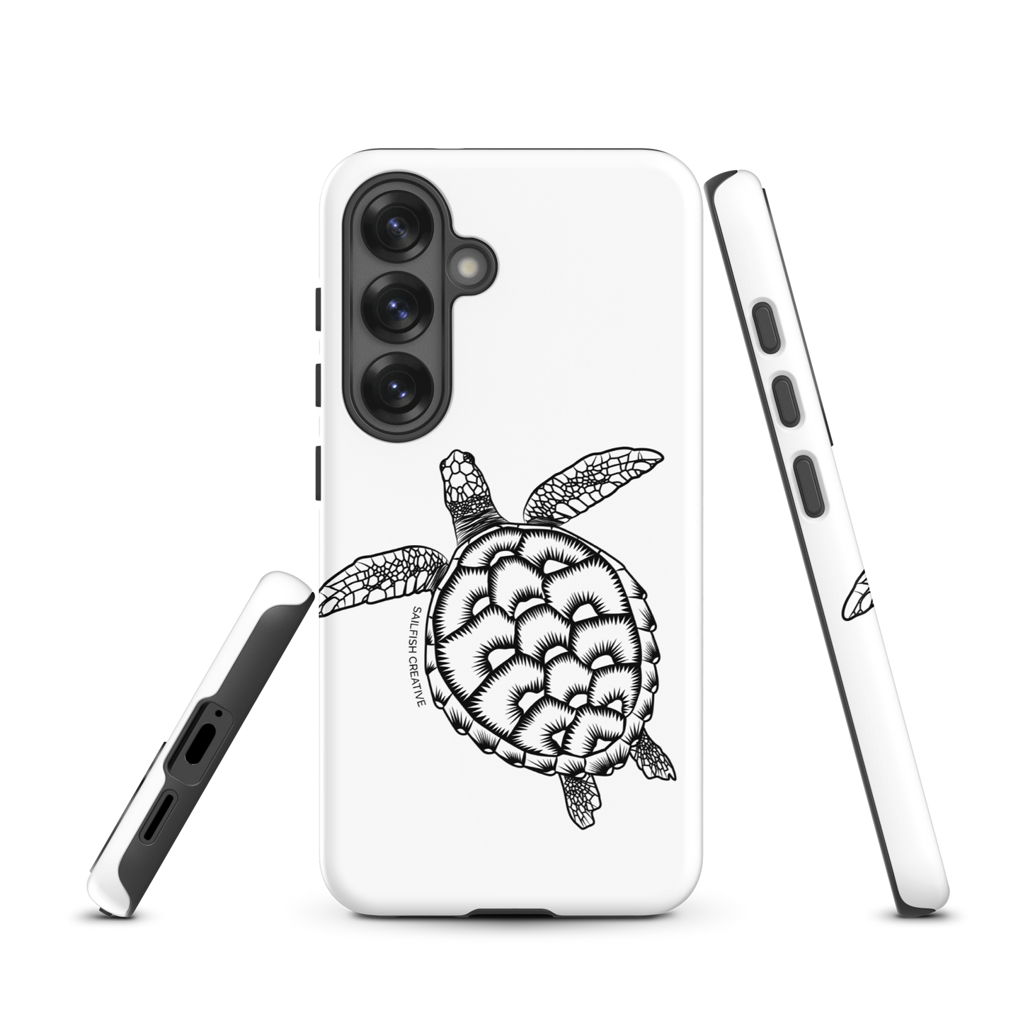 Samsung Phone Case - Turtle Outline
