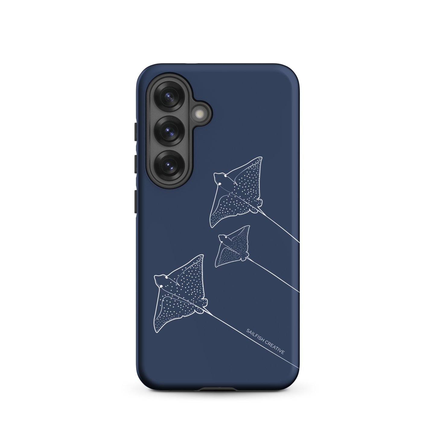 Samsung Phone Case -  Eagle Ray Outline Navy