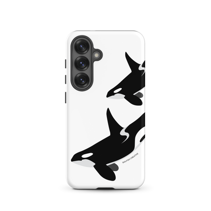 Samsung Phone Case -  Orca Killer Whale White