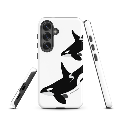Samsung Phone Case -  Orca Killer Whale White