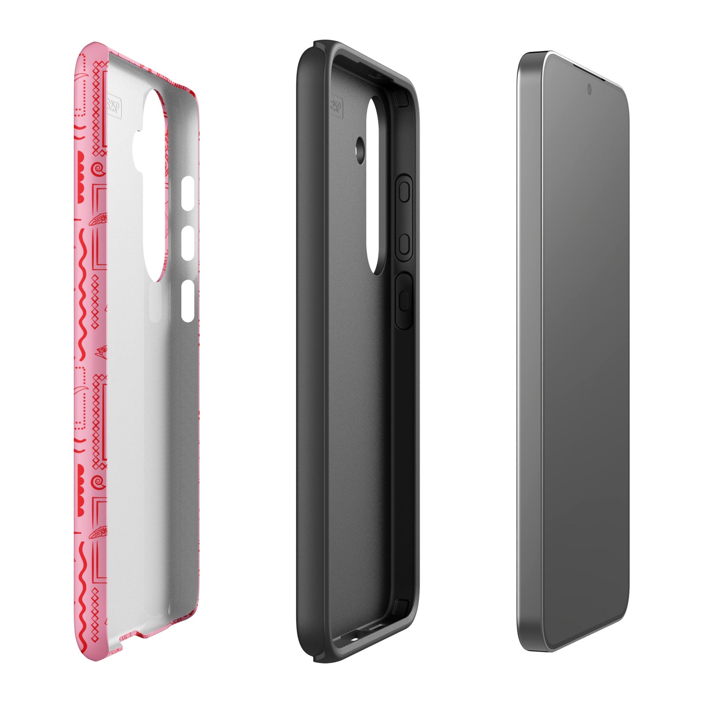 Samsung Tough Case - Busy Print Pinks