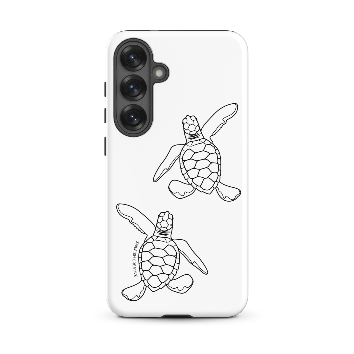 Samsung Phone Case - Turtle Hatchlings Outline