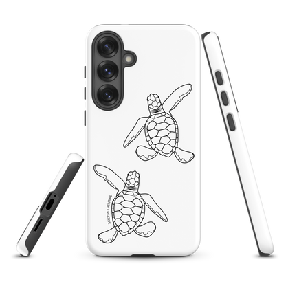 Samsung Phone Case - Turtle Hatchlings Outline