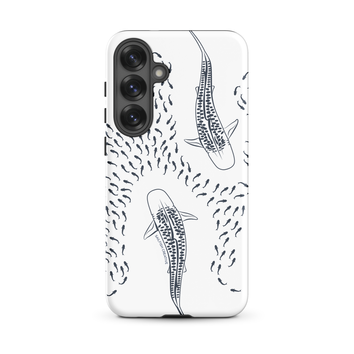 Samsung Phone Case -  Tiger Sharks Outline