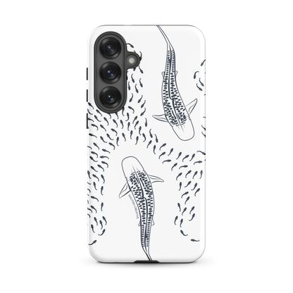 Samsung Phone Case -  Tiger Sharks Outline