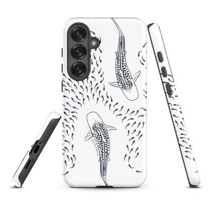 Samsung Phone Case -  Tiger Sharks Outline