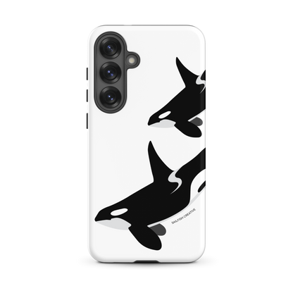 Samsung Phone Case -  Orca Killer Whale White