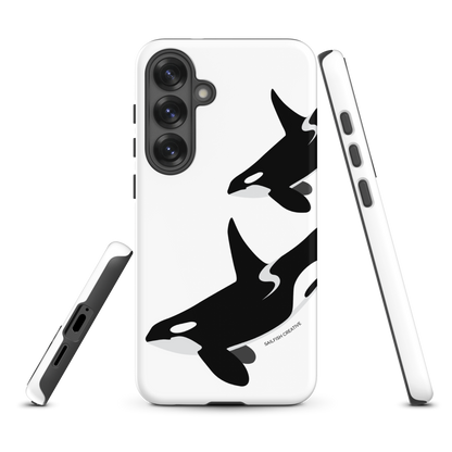 Samsung Phone Case -  Orca Killer Whale White