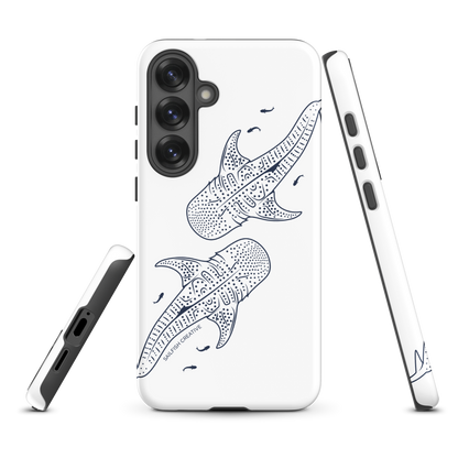 Samsung Phone Case - Whale Sharks Outline