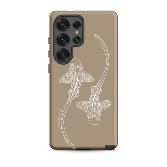 Samsung Tough Case - Leopard Sharks Outline Natural