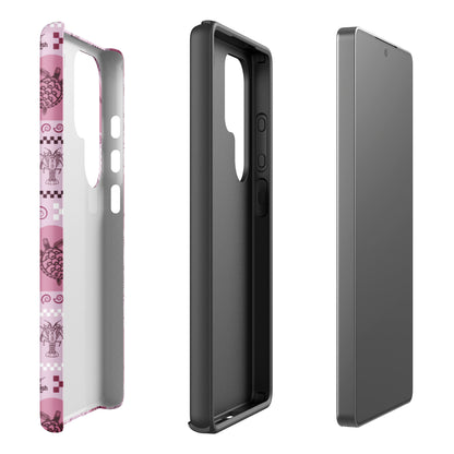 Samsung Tough Case - Arches Print Orchid