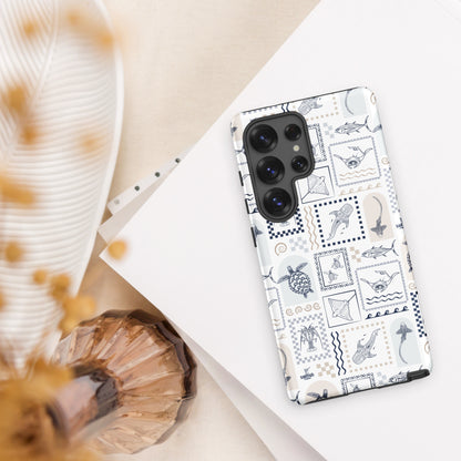 Samsung Tough Case - Arches Print Beige