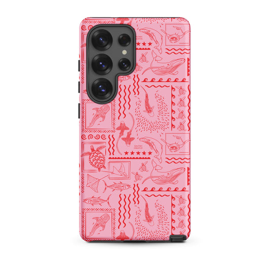 Samsung Tough Case - Busy Print Pinks