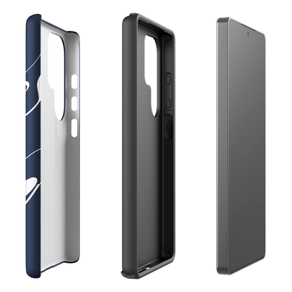 Samsung Phone Case -  Orca Outline Navy