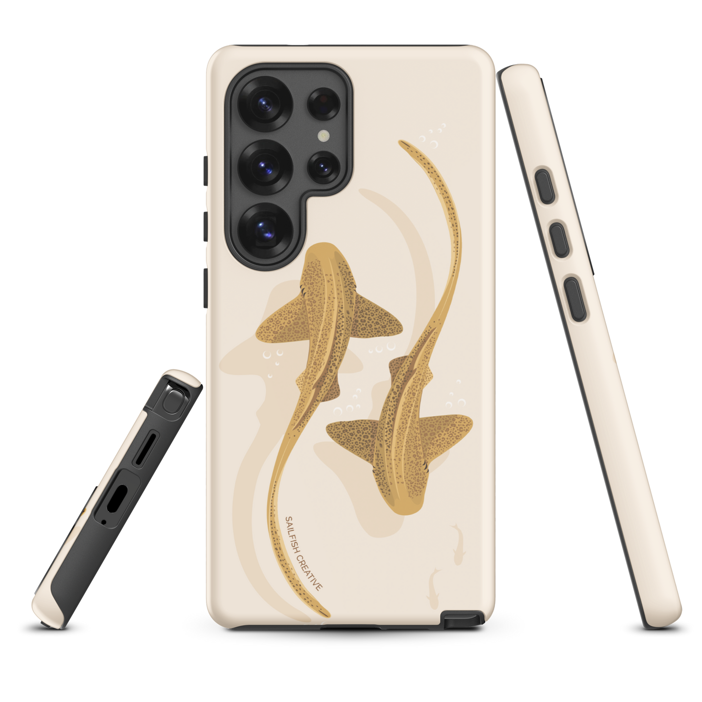 Samsung Phone Case -  Leopard Sharks Sand