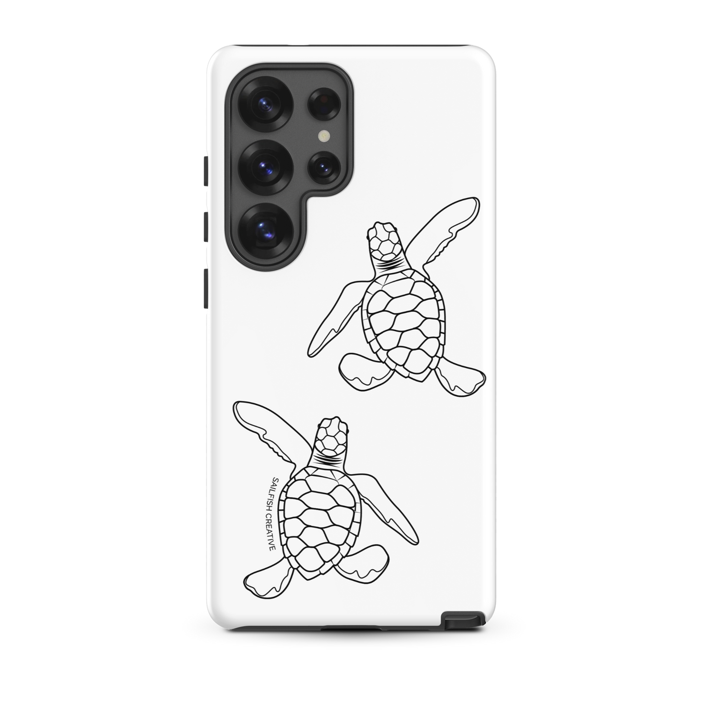 Samsung Phone Case - Turtle Hatchlings Outline
