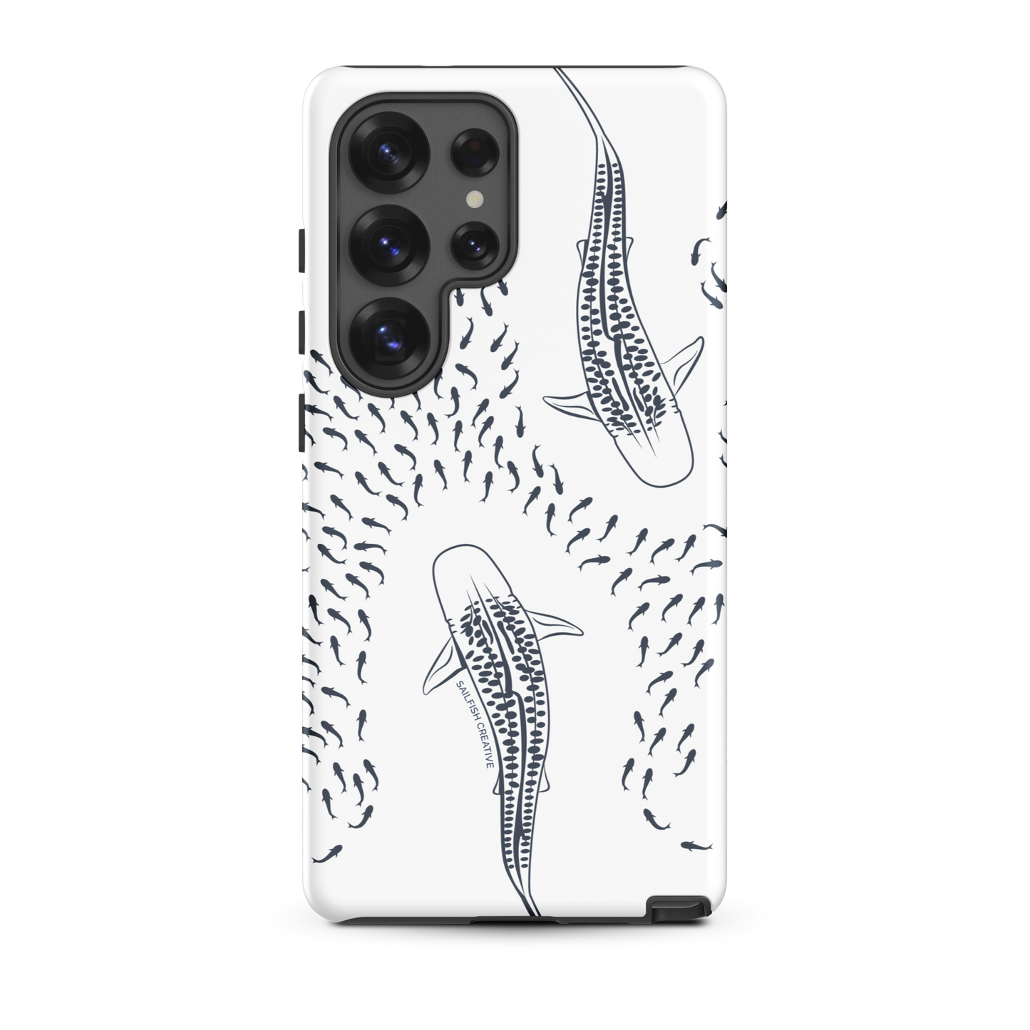 Samsung Phone Case -  Tiger Sharks Outline