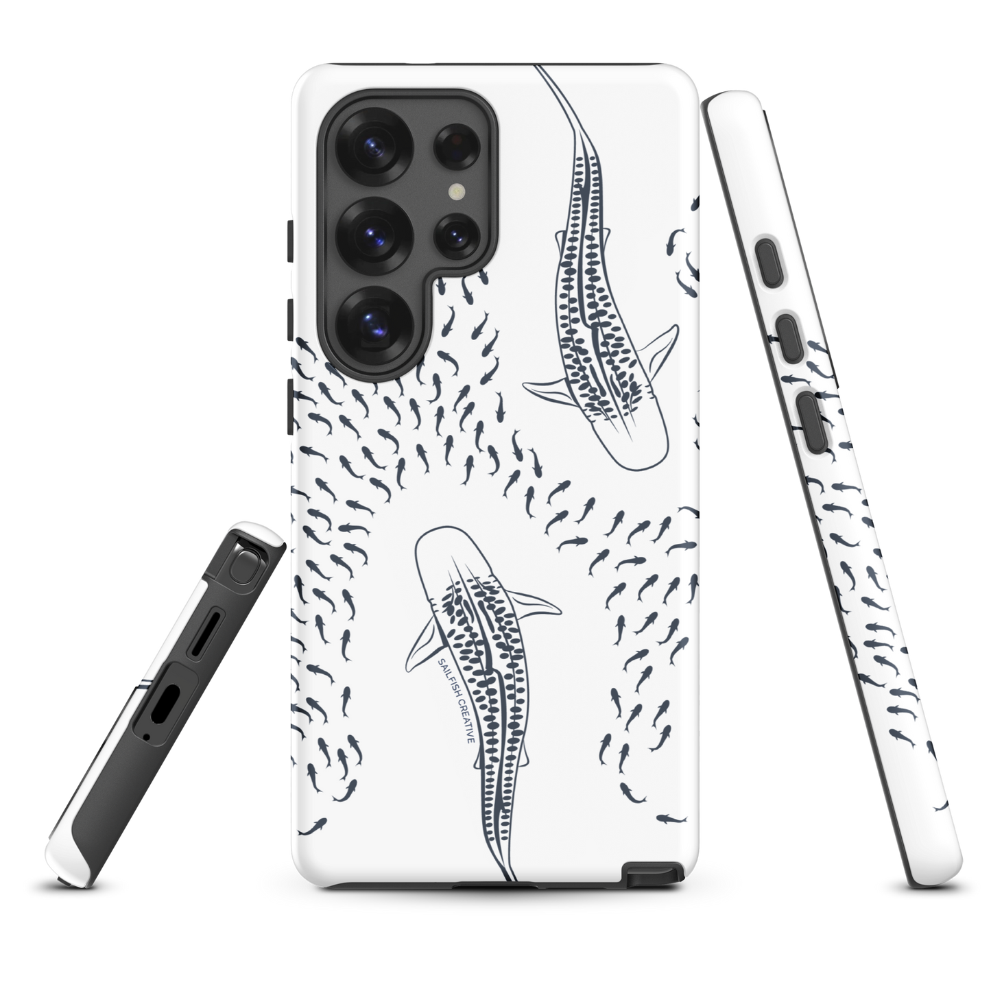 Samsung Phone Case -  Tiger Sharks Outline