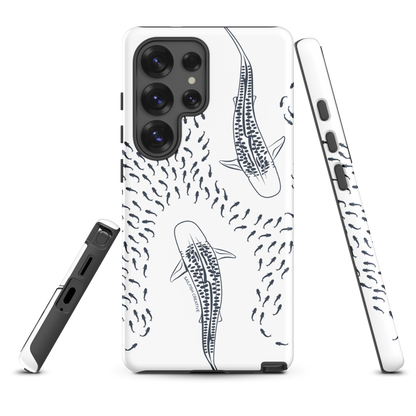 Samsung Phone Case -  Tiger Sharks Outline