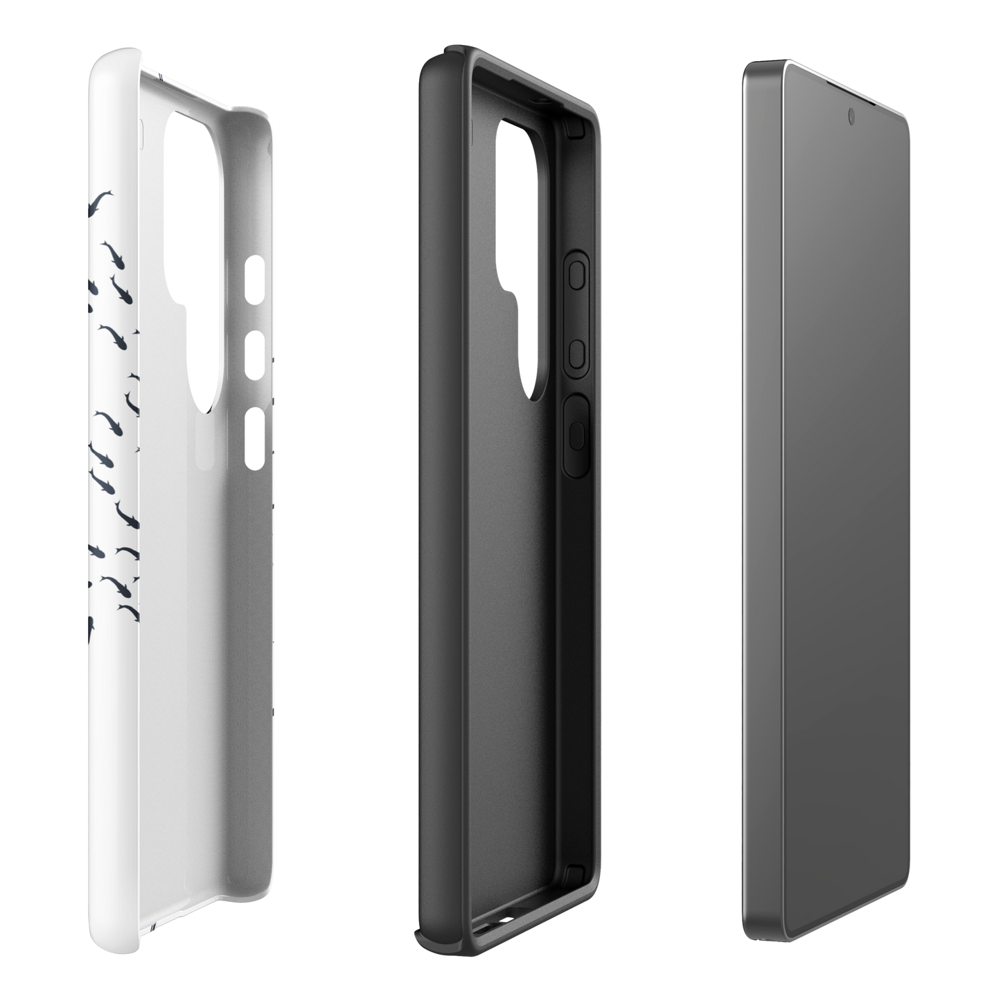 Samsung Phone Case -  Tiger Sharks Outline