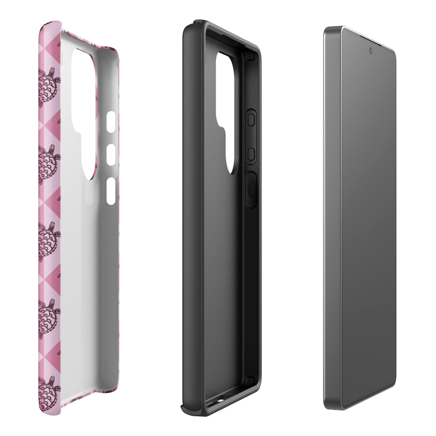 Samsung Phone Case -  Turtle Diamonds Orchid