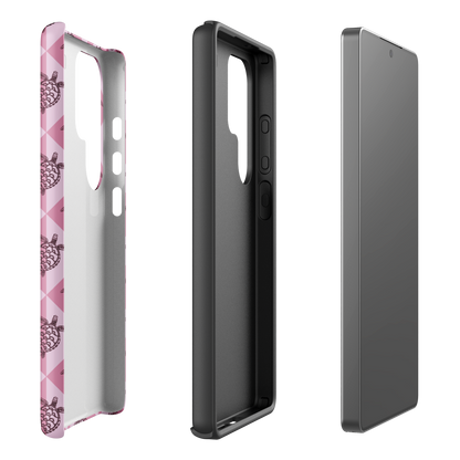 Samsung Phone Case -  Turtle Diamonds Orchid