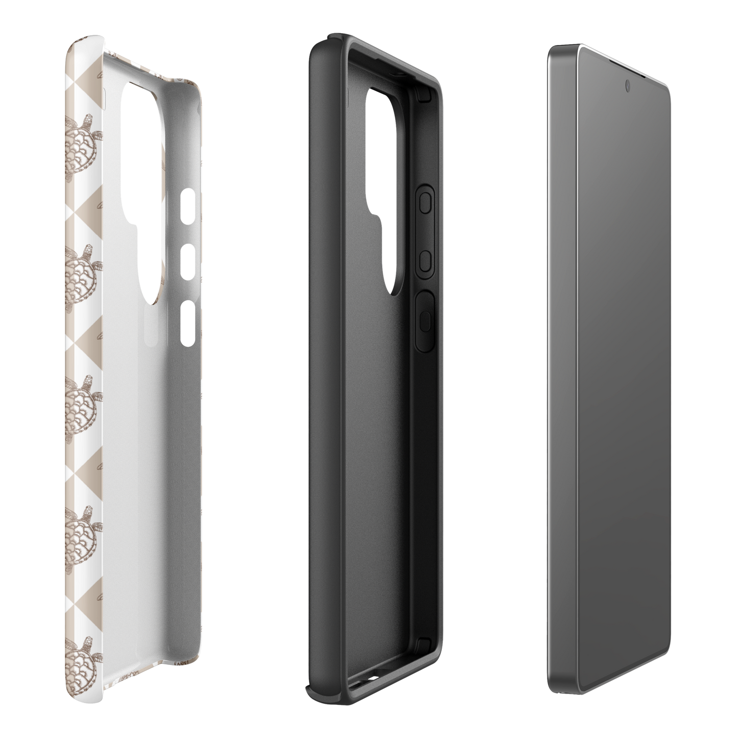 Samsung Phone Case - Turtle Diamonds Neutral