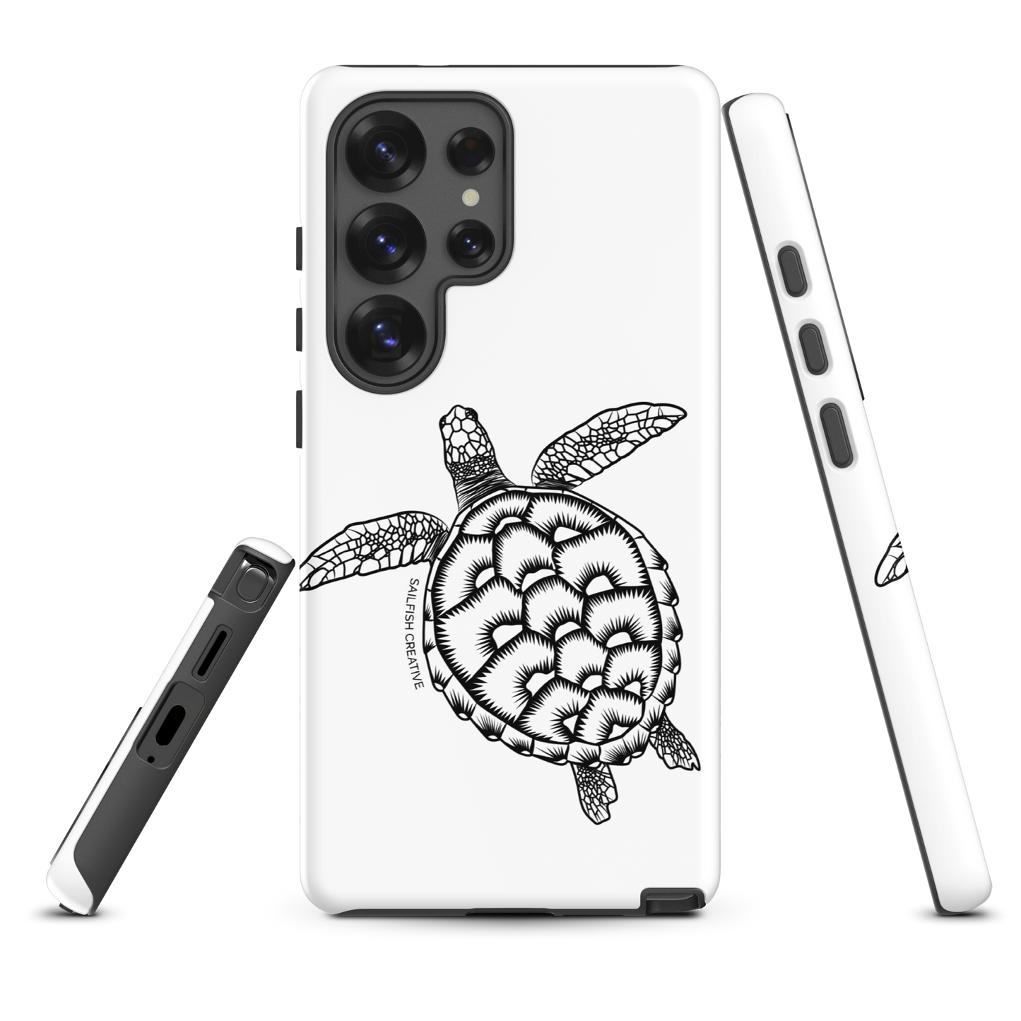 Samsung Phone Case - Turtle Outline