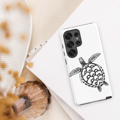 Samsung Phone Case - Turtle Outline