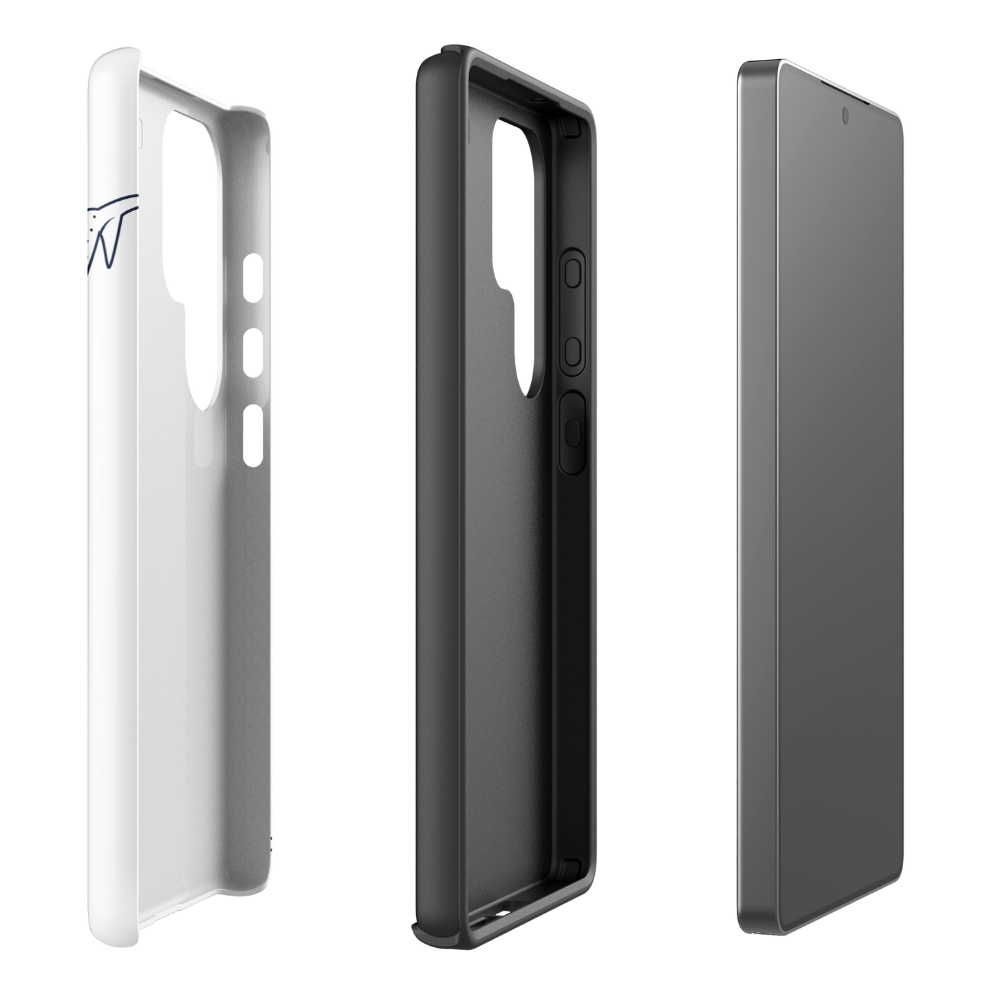 Samsung Phone Case - Whale Sharks Outline