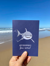 Load image into Gallery viewer, Birthday Card - Great White Shark