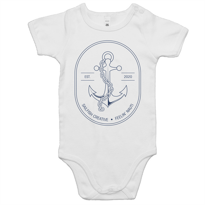 Feelin' Nauti - Baby Onesie Romper - Sailfish Creative