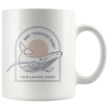 Load image into Gallery viewer, PERSONALISED Whale Mugs