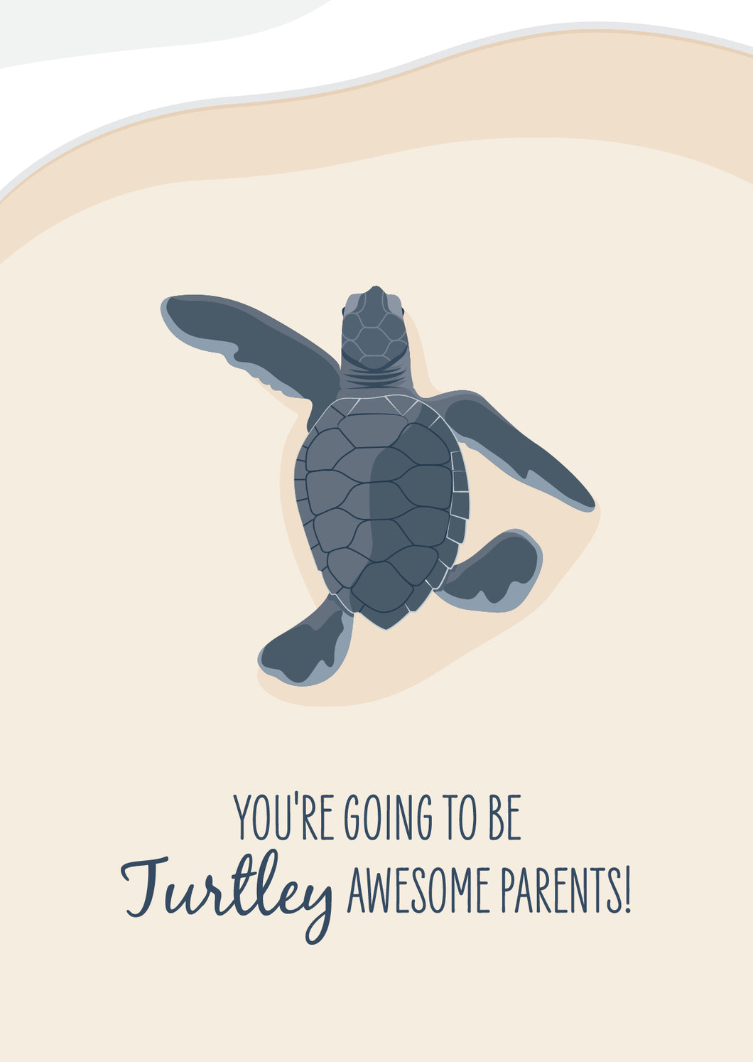 Baby Card - Baby Turtle