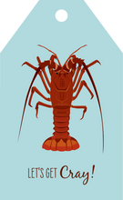 Load image into Gallery viewer, Gift Tag - Rock Lobster Crayfish