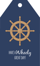 Load image into Gallery viewer, Gift Tag - Ships Wheel