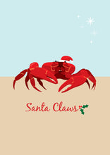 Load image into Gallery viewer, Christmas Card - Red Crab