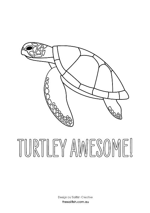FREE PRINTABLE COLOURING SHEETS - Sailfish Creative