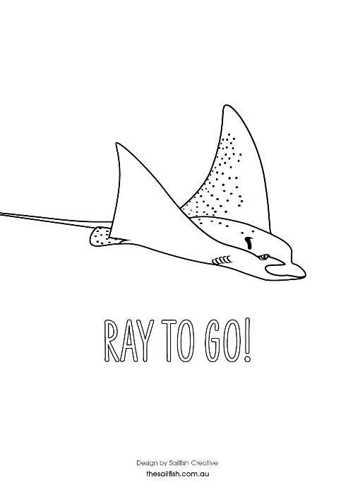FREE PRINTABLE COLOURING SHEETS - Sailfish Creative