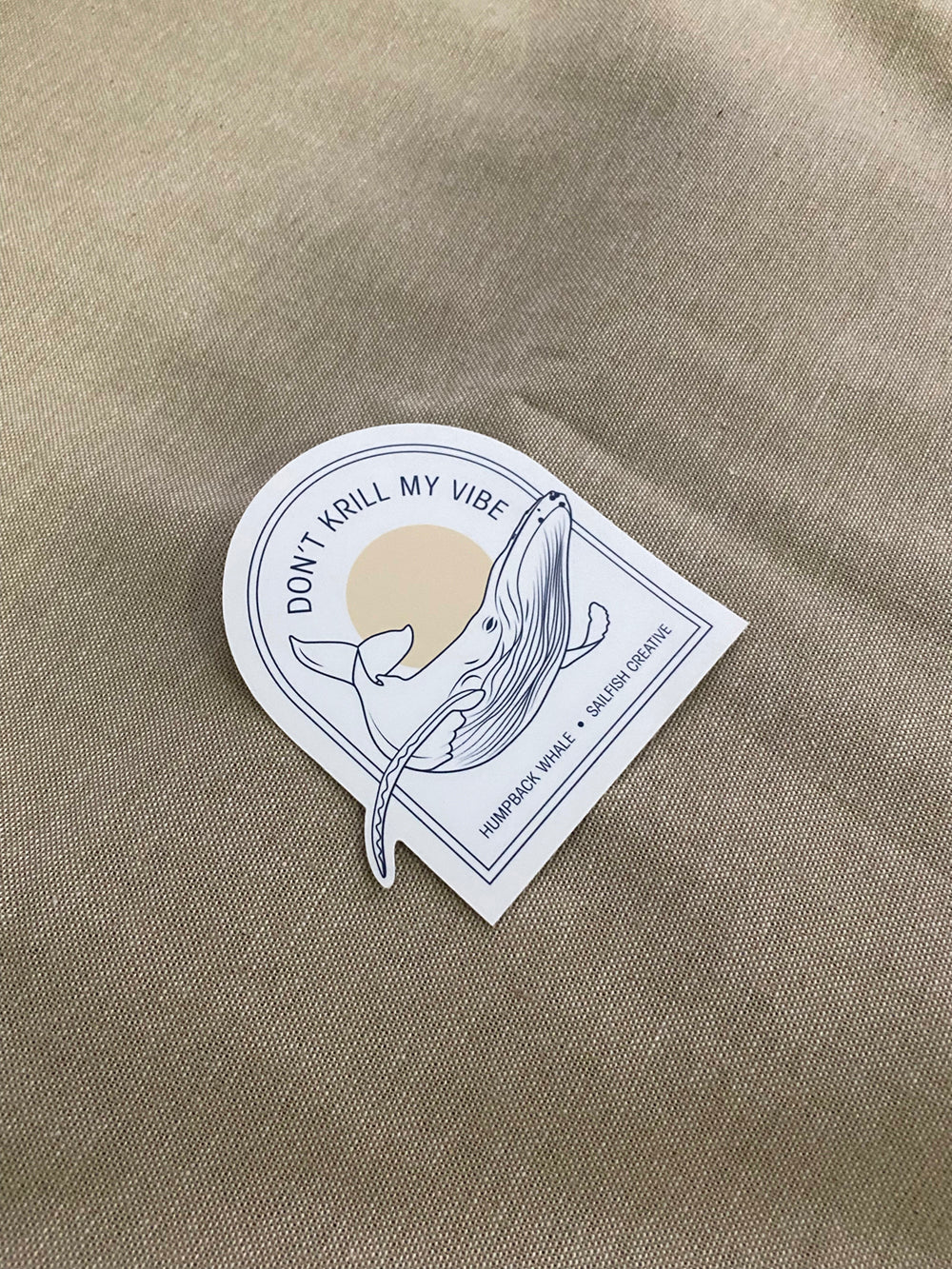 Sticker - Humpback Whale Pun - Sailfish Creative