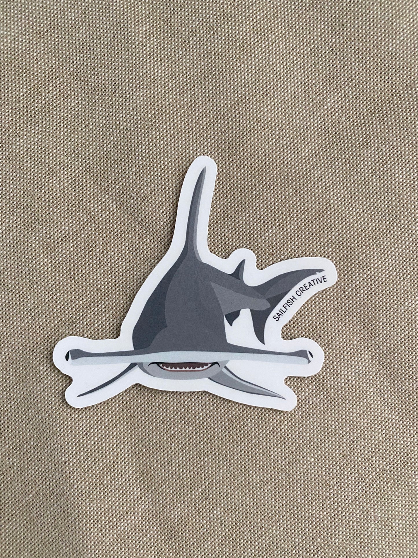 Sticker - Hammerhead Shark - Sailfish Creative