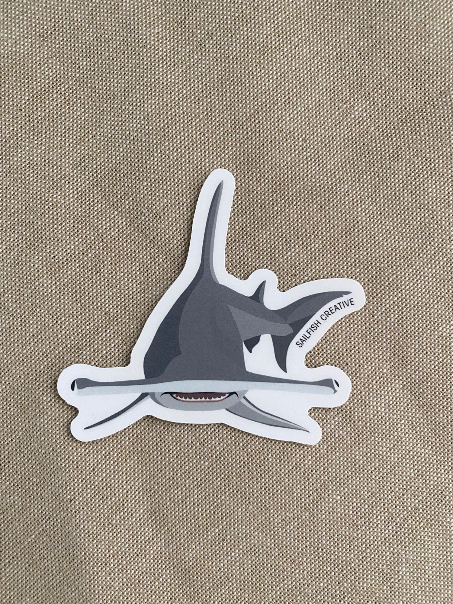 Sticker - Hammerhead Shark - Sailfish Creative