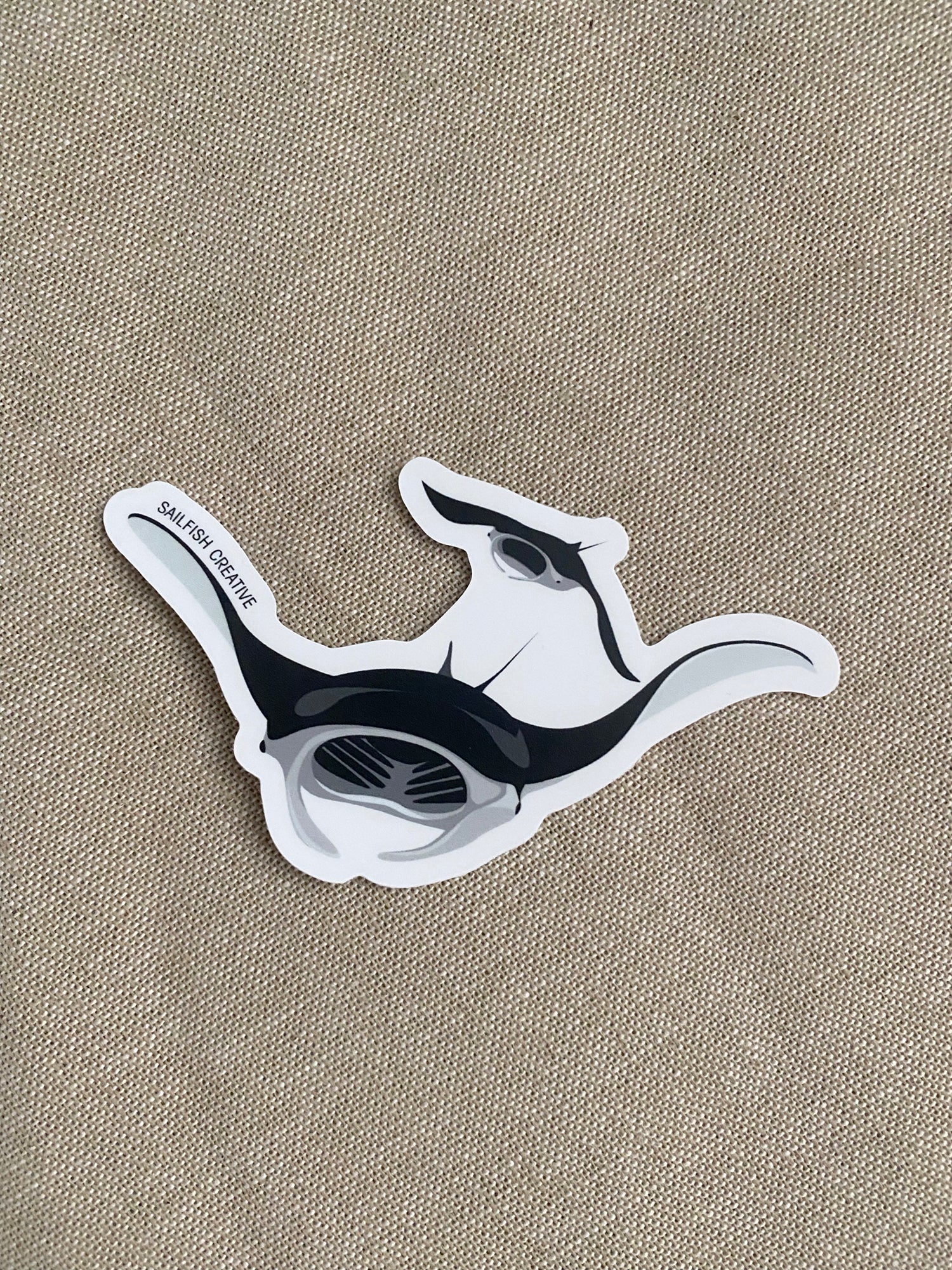Sticker - Mantaray - Sailfish Creative