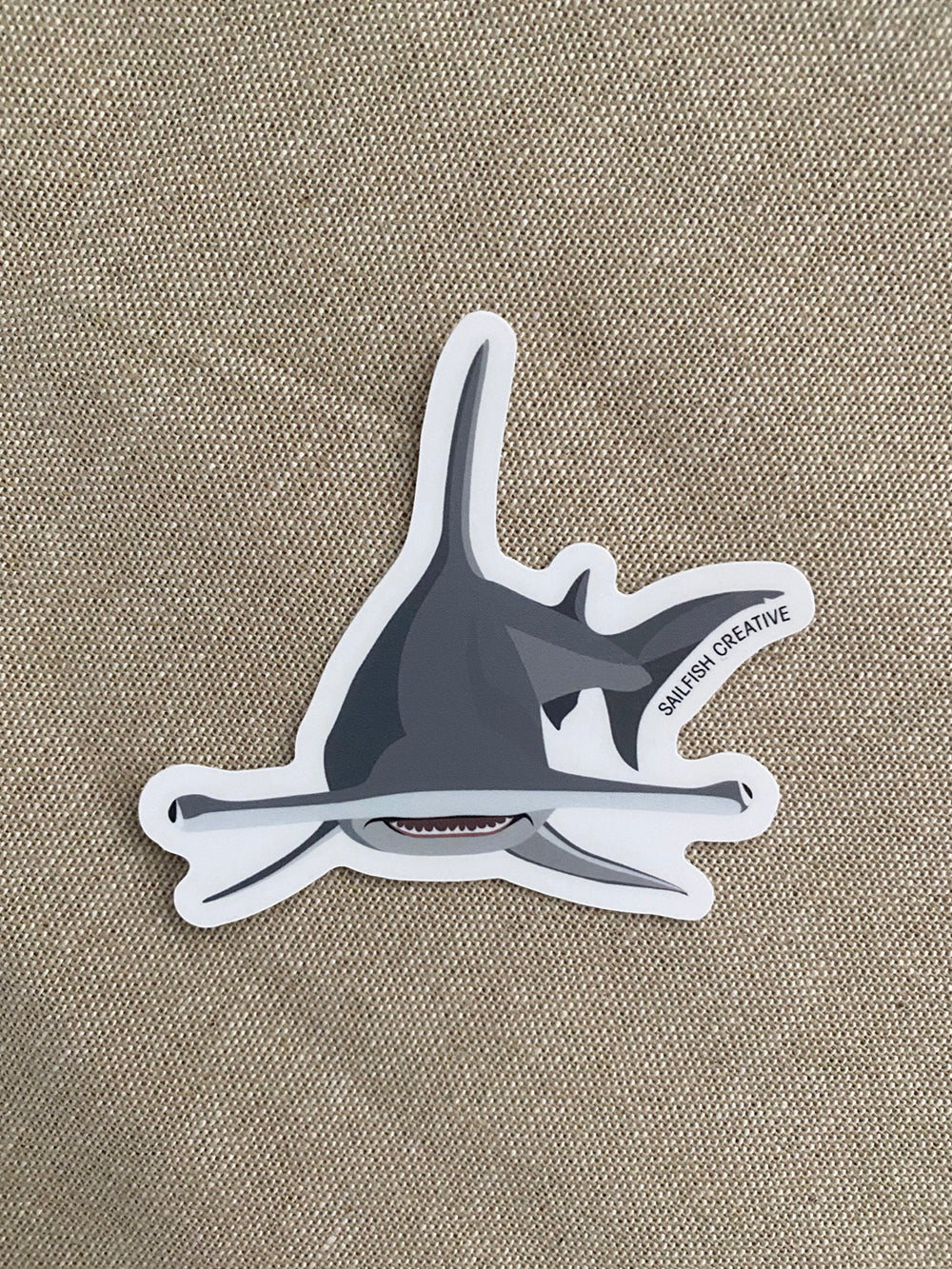 Sticker - Hammerhead Shark - Sailfish Creative