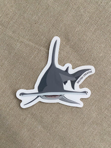 Sticker - Hammerhead Shark