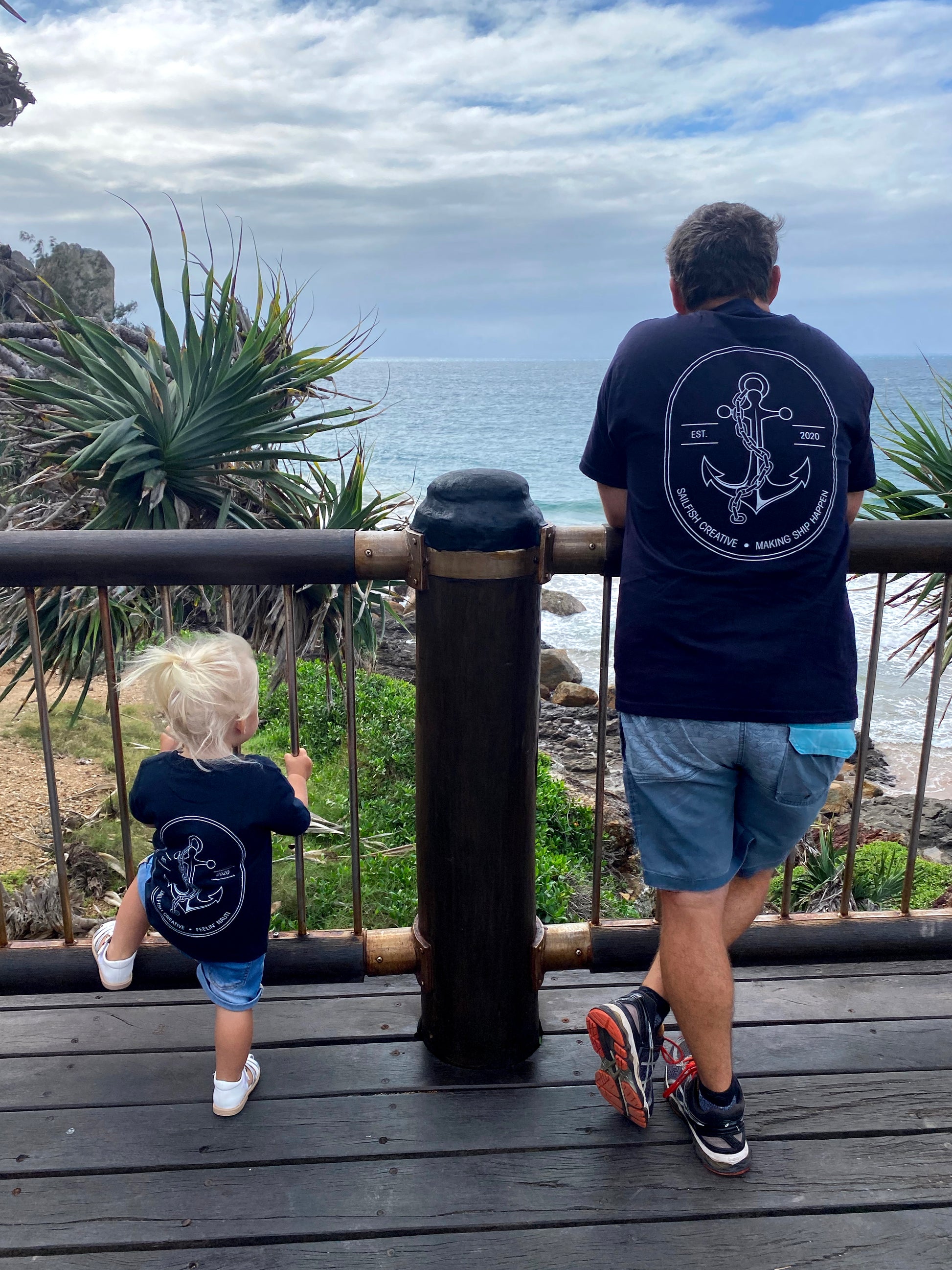 Feelin' Nauti - Kids T-Shirt - Sailfish Creative