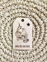 Load image into Gallery viewer, Wooden Christmas Swing Tag - Octopus