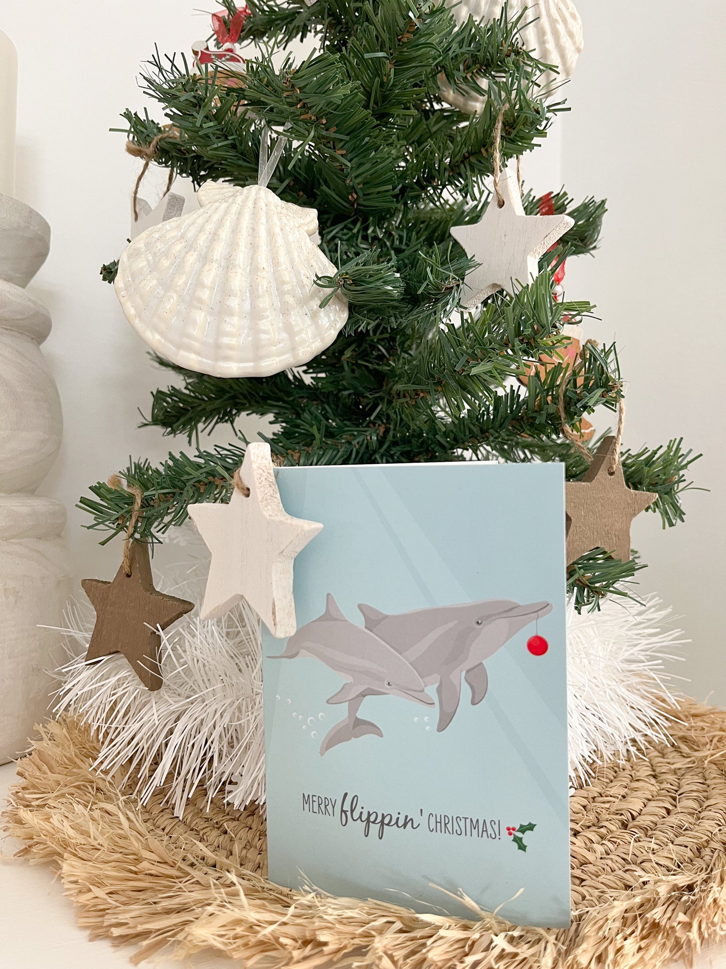 Christmas Card - Dolphins - Sailfish Creative