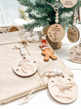 Load image into Gallery viewer, Wooden Christmas Decoration - Nautical Anchor and Chain