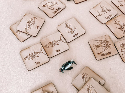 Wooden Memory Game - Sailfish Creative